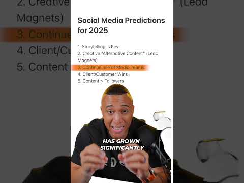 Social Media Predictions (2025) | MICHAEL LEWIS HUDSON