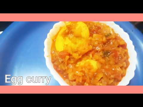 ||egg  curry|| egg onion & tomato curry||