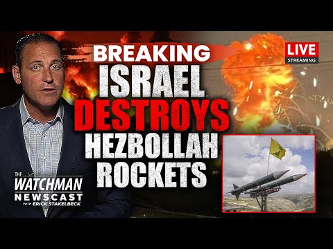 Israel MASSIVE Lebanon Airstrikes SMASH Hezbollah Rocket Arsenal | Watchman Newscast LIVE