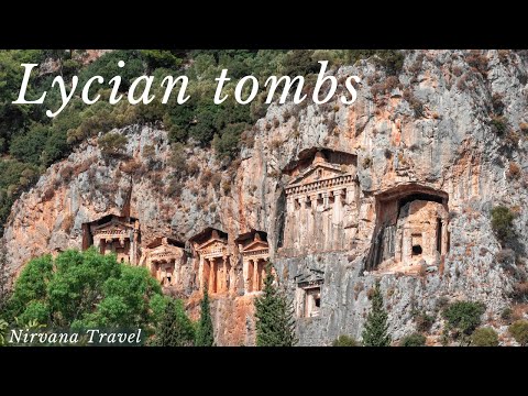 Exploring the Ancient Lycian Rock Tombs in Turkey | Dalya, Fethiye, and Myra • Scenic Documentary