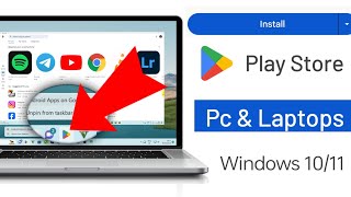 How to Install Google Play Store on PC windows 11 | Download & Install Playstore Apps in Laptop/PC