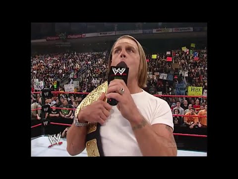 Shawn is the neeew world champion!!! - RAW 18 November 2002