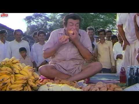 Bollywood Mukbang Food Challenge - Sanjeev Kumar Ram Tere Kitne Naam Scene 1