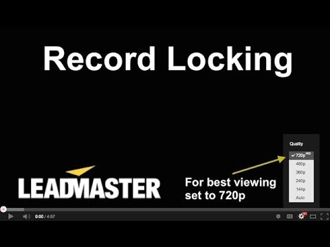 Record Locking