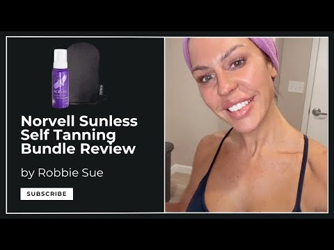 Norvell Sunless Self Tanning Bundle Product Review With Robbie Webster