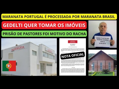 Maranata Portugal Processada Pela Maranata Brasil. Prisão de Pastores  Rachou EP189 #areligiaocerta