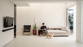 Inside A Minimalist's One-Bedroom Apartment Designed For Open Living | Singapore