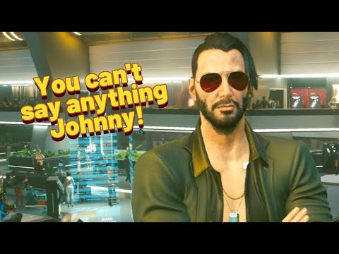 You're one to talk Johnny...