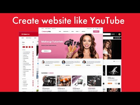 Create Website Like YouTube by WordPress | Video Community Website | Earn From Adsense & Membership