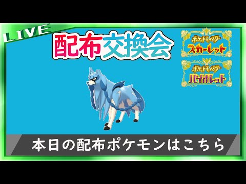 【3回連続で交換不成立なら即終了！】色ザシアン配布【ポケットモンスター スカーレット・バイオレット】