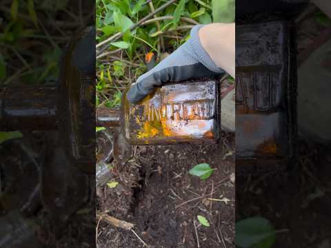 An amazing Cointreau Liqueur Bottle that  I found while on a Dig with @MapleRidgeRelics