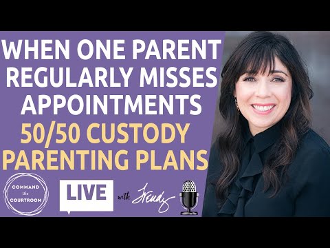 Violations of 50-50 Custody | Other Parent Constantly Misses Appointments