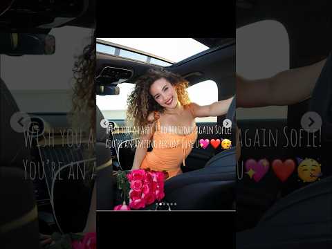 Happy 23rd birthday Sofie Dossi!!💖🥳 @sofiedossi #sofiedossi #birthday #happy23rdbirthday