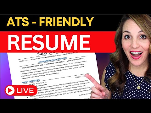 🔴 [LIVE] Write the Perfect Resume to Beat the ATS: Your Guide to Exceptional Job Offers!