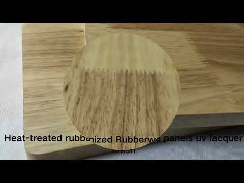 UV Carbonized Rubberwood Sheet