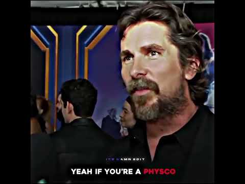 Christian Bale talks about American Psycho | Patrick Bateman edit