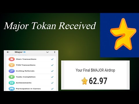 Major Airdrop | Major Tokan Received | Major Airdrop Mining Bot | Major Airdrop Claims