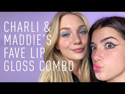 Charli D'Amelio and Maddie Ziegler's Fave Lip Gloss Combo