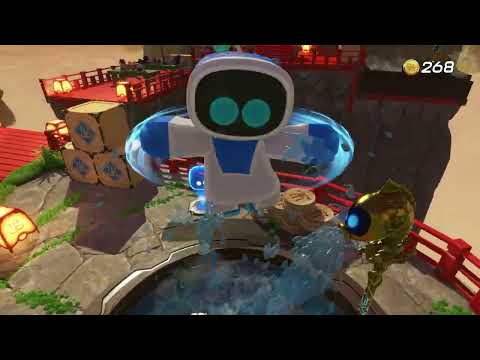 Astro Bot - Bathhouse Battle Gameplay in 4K | Playstation 5