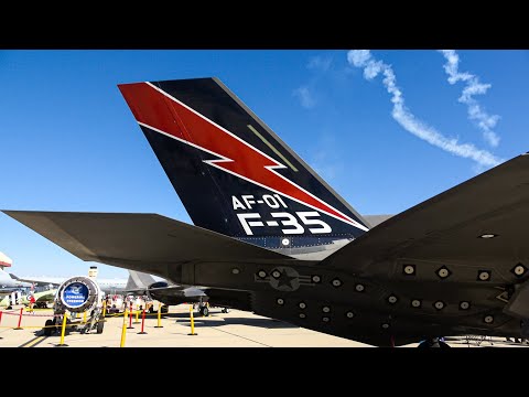 First Production F-35A Lightning II at Edwards AFB