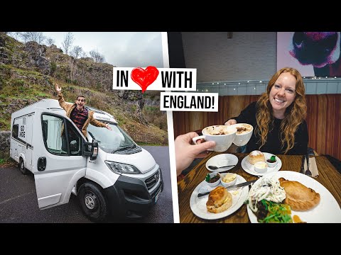 Our PERFECT RV Road Trip In ENGLAND! 🏴󠁧󠁢󠁥󠁮󠁧󠁿 Cream Tea, Cheddar Gorge + Overnight Parking Lot Stay!