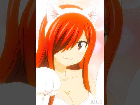 Erza Scarlet Edit 🐱 Fairy Tail 100 Year Quest #anime #animeedit #4k