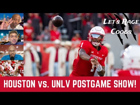 Let's Rage Coogs presented by Saxenian Family: Houston Cougars get blitzed by UNLV in 27-7 loss!