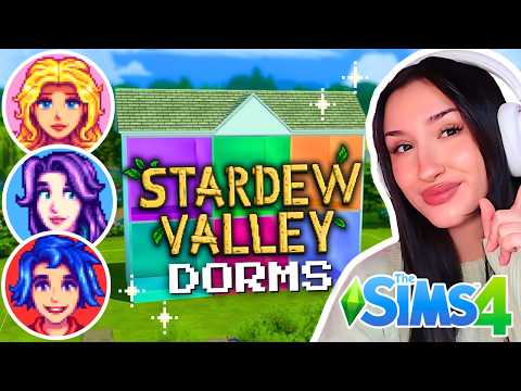 every rooms a different STARDEW VALLEY Bachelorette in The Sims 4