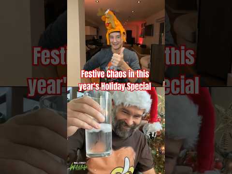 🥂 Festive Chaos in our holiday special - cocktails, banter, and a drunk Badger and Monkey!