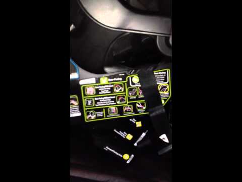 How To Install a rear-facing Maxi Cosi Pria or Pria 70 using LATCH - TheCarSeatLady.com