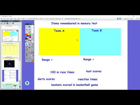 PMCD MATHS Teaching  The mean and range