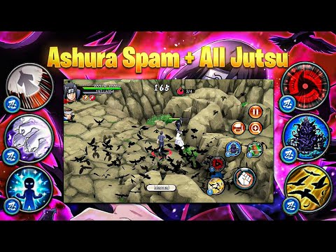 NxB NV : Ashura Spam Jutsu + All Jutsu 🔥 How Jutsu Look Like With Ashura Spam NxB NV | Part 3