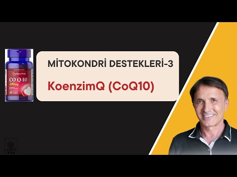 Mitokondri İçin Destek Ürünler Serisi-3. KOENZİMQ (CoQ10)