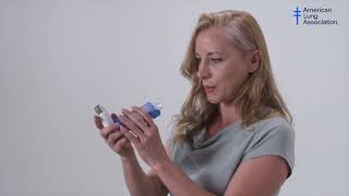 How to Use a Metered-Dose Inhaler with a Valved Holding Chamber (Spacer)