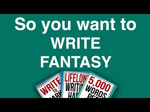 So You Want to Write Epic Fantasy