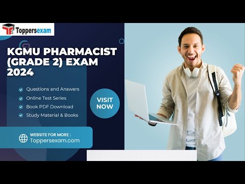 KGMU PHARMACIST (GRADE 2) Mock Test Free, Update Syllabus & Pattern 2024, PDF Book, Printed Material