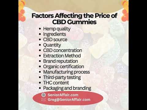 Decoding CBD Gummy Costs: Factors Affecting the Price of Your Wellness Treats!