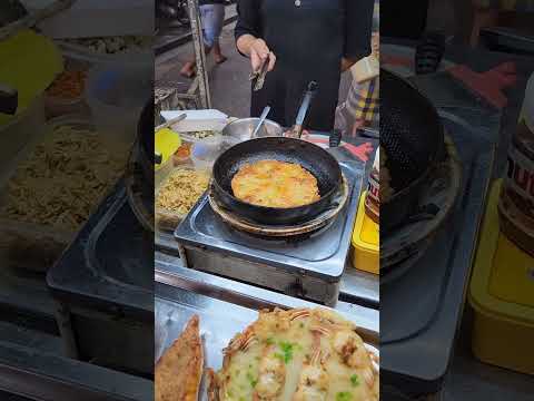 Asian Street Food #shrimp #sizzling