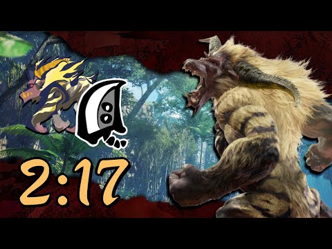 MHR Sunbreak: Furious Rajang GreatSword Solo 2'17"88 (SLAY)