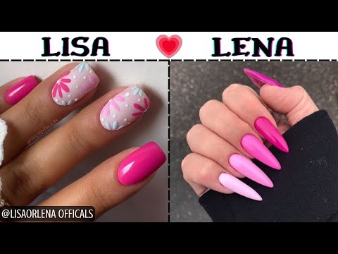 LISA OR LENA NAILS EDITION 😍LISA LENA NAILS