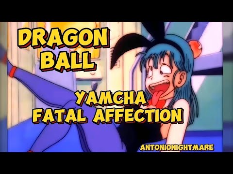 Classic Anime series Dragon Ball - Young Yamcha shows his Love and Affection towards Bunny Bulma!