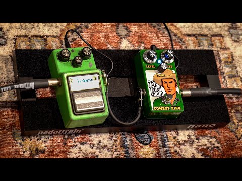 Vintage TS9 Tube Screamer VS Pedal Pawn Cowboy King