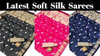 Latest Fancy Soft Silk Sarees | Banarasi Saree |#sareeswag