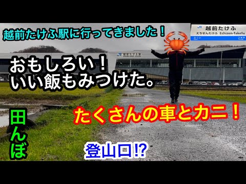 【越前たけふ】延伸開業で誕生した越前たけふ駅に行ってみた！【北陸新幹線】