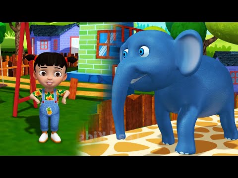 🐘Hathi Raja Kahan Chale | हाथी राजा कहाँ चले | Nursery Rhyme | Hindi Kids Rhymes & Kids Music