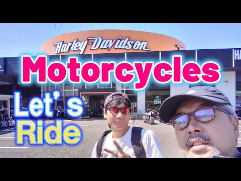 ハーレーSHOP　外人バイカーさんを落とす🏍　Thai bikers experience Harley Davidson at a Japanese shop　#harleydavidson  🏍