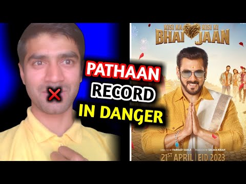 PATHAAN RECORD IN DANGER🔥 Kisi Ka Bhai Kisi Ki Jaan Movie | Salman Khan, Pooja Hegde & Ram Charan