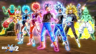 Dragon Ball Xenoverse 2 (PS5) - All Transformations (2016-2024)