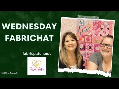 Wednesday Morning FabriChat!! What’s on the agenda!?