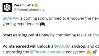 CLAIM FREE POINTS ON PARAM AIRDROP